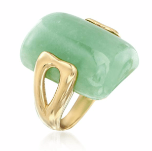 statement jade ring