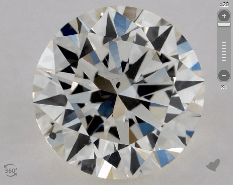 James Allen Diamond Magnification by X20