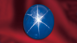 Star blue sapphire