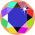 multi color gemstone icon