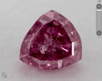 Pink diamond clarity