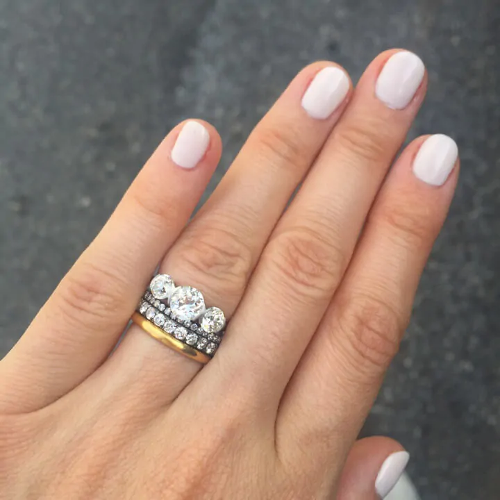How to Match a Wedding Ring with Your Engagement Ring