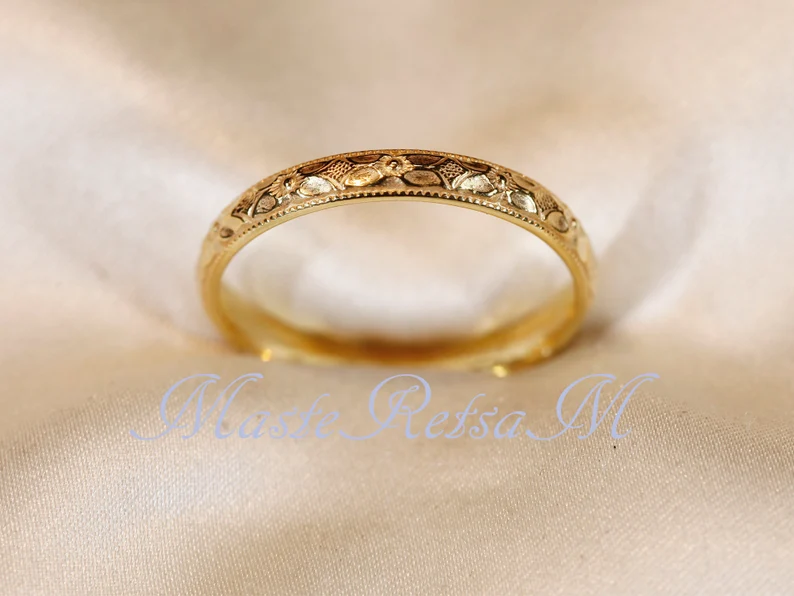 14K Gold Vermeil ring