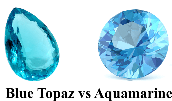 blue topaz vs aquamarine side by side
