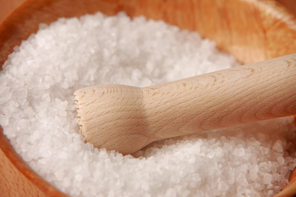 salt in bowl