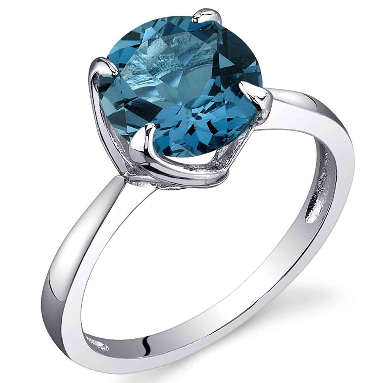Blue Topaz ring
