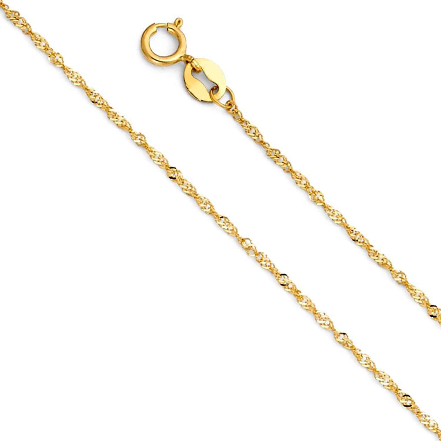 Singapore Chain Necklace AMAZON