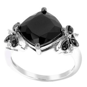 Black Spinel ring