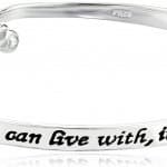 Catch bracelet with sayings