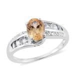 imperial brown topaz ring