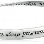 love is kind silver bracelet