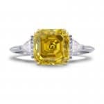 Yellow diamond from leibish