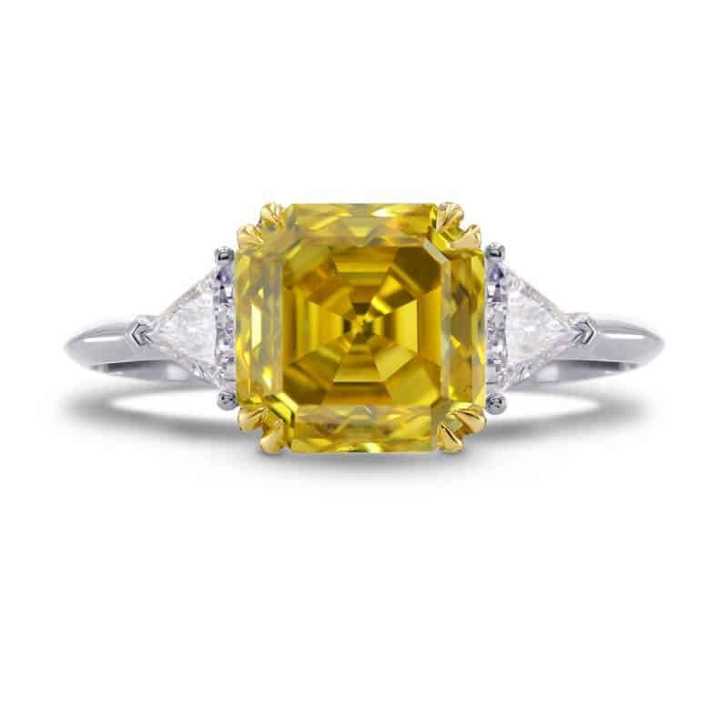 Yellow diamond from leibish