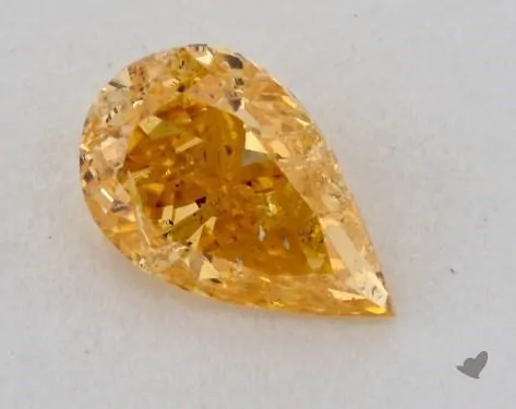 Orange diamond