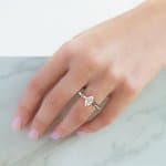 short fingers marquise diamond engagement ring