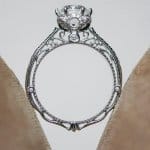 verragio engagement ring side view