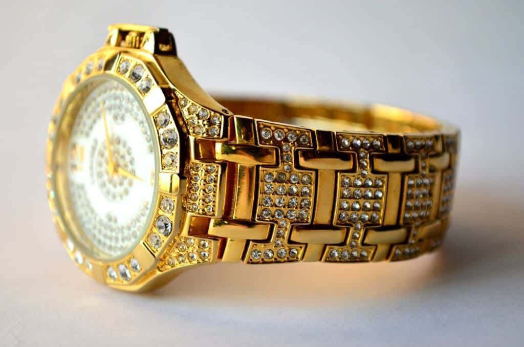 Golden Luxury Watch