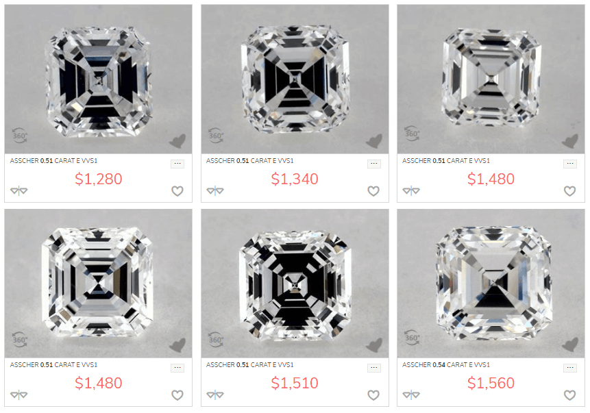 asscher diamond 