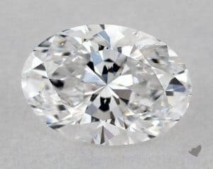 Diamante de forma ovalada