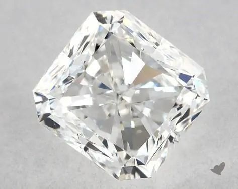 Radiant shape diamond