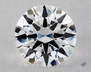 Round shape diamond