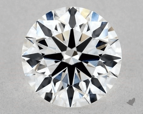 Round shape diamond