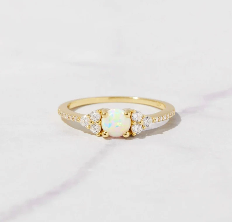 Crystal Opal Ring, Purity Ring