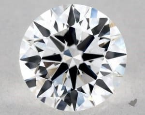 Diamante suelto de forma redonda