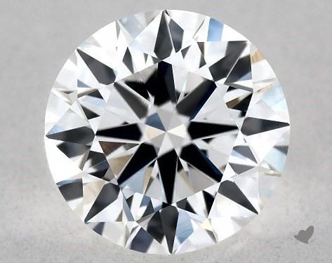 Round shape loose diamond
