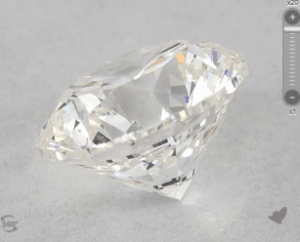 Spinning diamond from James Allen