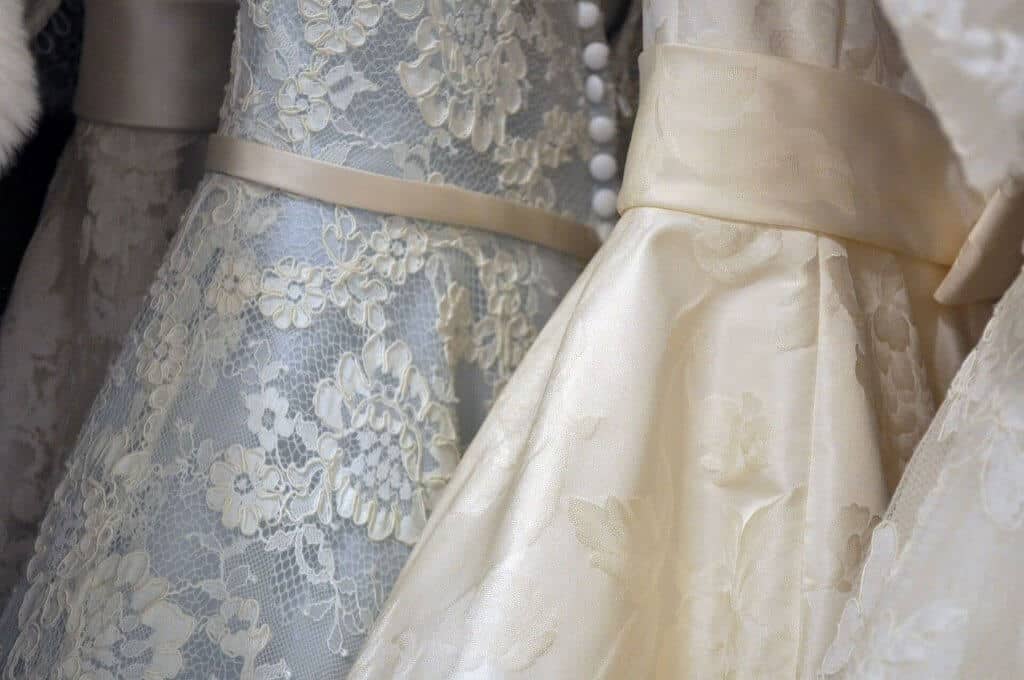 wedding gown different color