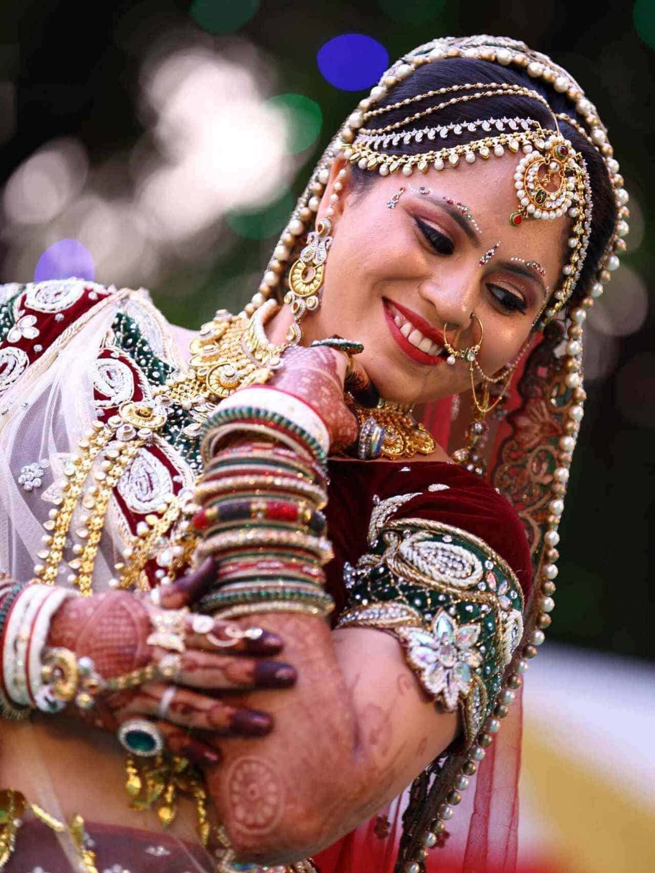 Indian woman jewelry