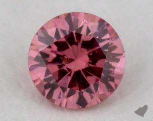 Round fancy Pink Diamond