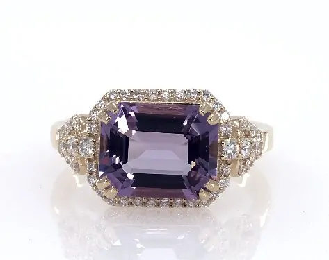 Amethyst ring, February Birthstone