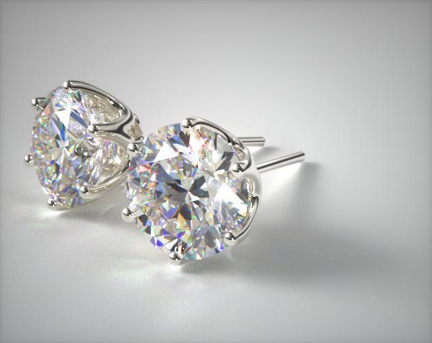 Diamond Earrings for Women Men, Birthday Gifts for Mom Wife Girlfriend,  1ct-2ct D Color (VVS1) Moissanite Diamond Stud Earrings, Anniversary  Jewelry Present for Wife, Valentines Gifts : Amazon.ca: Clothing, Shoes &  Accessories