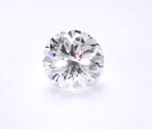 moissanite flashes of color
