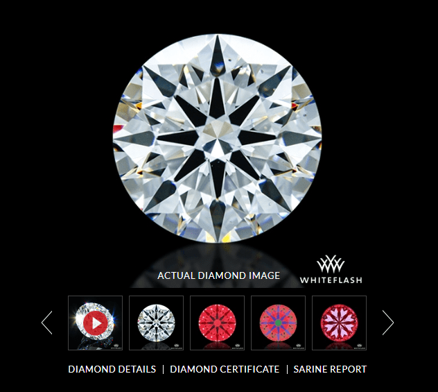 High performance round cut diamond