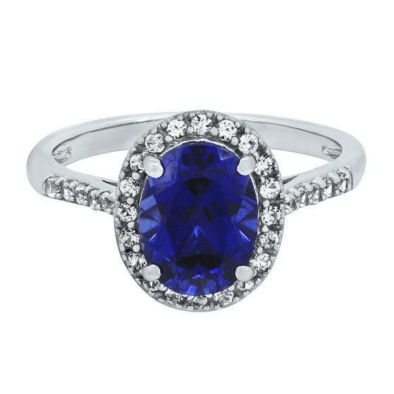 lab created sapphire engagement ring an affordable option
