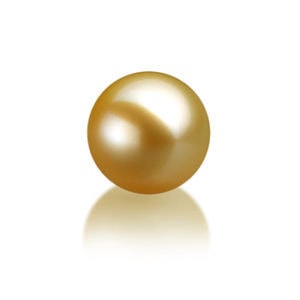 Golden south sea pearl