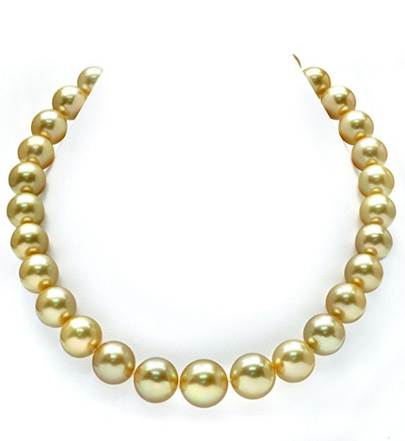 golden south sea necklace