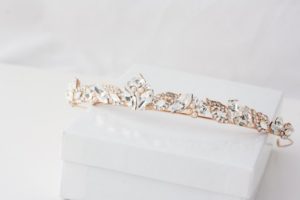 Classic tiara for bride hair accessory
