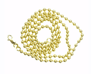 ball chain gold