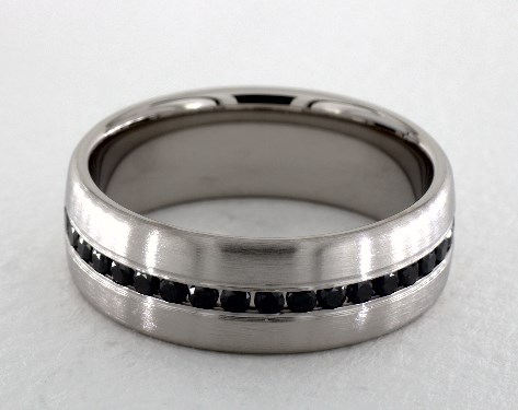black diamond male engagement rings