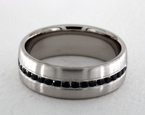 black diamond male engagement rings