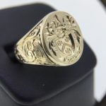 coat of arms signet ring