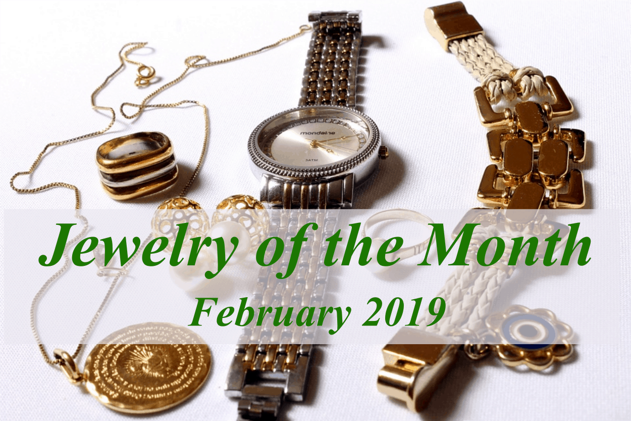 Jewelry of the month february 2019