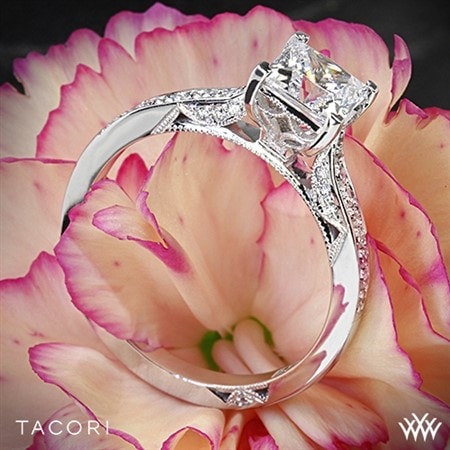Tacori engagement ring from white flash