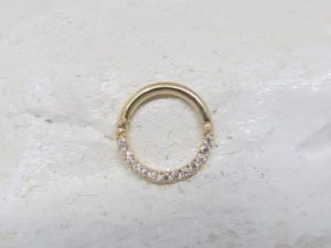 daith piercing clicker jewelry