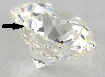 diamond girdle for round shape diamond