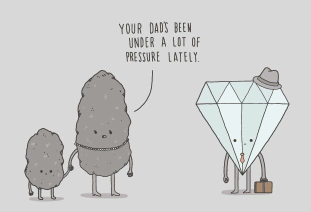 diamond pressure joke